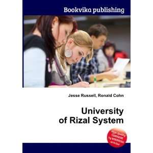  University of Rizal System Ronald Cohn Jesse Russell 
