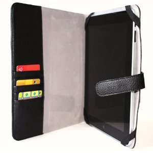  Apple Ipad Tablet Black Leather Book Style with Inside 