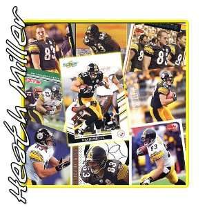  Burbank Sportscards Pittsburgh Steelers Heath Miller Card 
