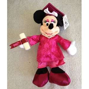 Disney 10 Minnie Mouse Plush Doll Graduation 2012 Class of 2012 Theme 