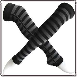 15 colors striped over knee high leg warmers/footless  