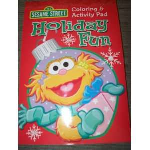    Sesame Street Holiday Fun Coloring & Activity Pad Toys & Games