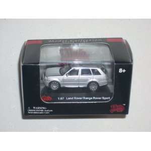 87 Scale Car   Silver Land Rover Range Rover Sport