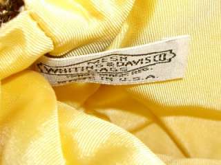 Vintage WHITING & DAVIS Gold Mesh Chain Hand Bag Purse  