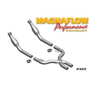Magnaflow Tru X Stainless Steel Crossover Pipes   07 08 Ford Mustang 4 