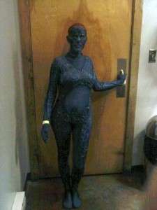 MYSTIQUE X MEN HOMEMADE HALLOWEEN COSTUME AWESOME SIZE PETITE  