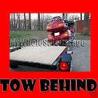   New 3x4 Compact Pull Tow Behind Motorcycle Towing Cargo Trailer Kit