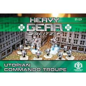 Heavy Gear Arena Utopian Commando Troupe (10)