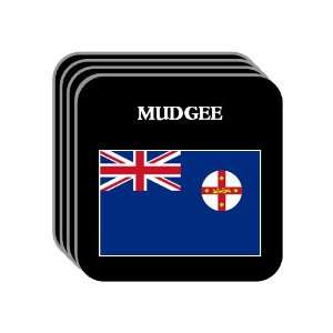 New South Wales   MUDGEE Set of 4 Mini Mousepad Coasters 