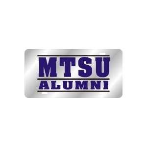  MTSU Alumni Bar License Plate