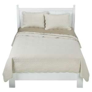 Simply Shabby Chic® Cottage Coverlet Set   Tusk