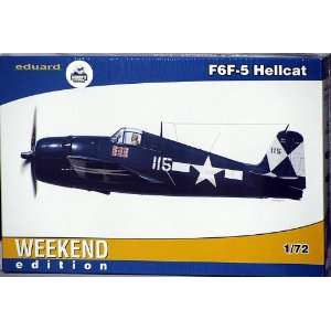    Eduard Models 1/72 F6F 5 Hellcat Weekend Edition Toys & Games