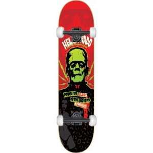  Helldorado Rock & Roll Complete Skateboard   8.5 Red w 