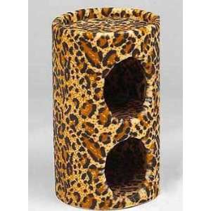  Cat Beds   Ware Manufacturing KITTY CONDO 2 LEVEL LEOPARD 