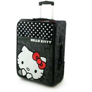  Hello Kitty Black with Polka Dot Carry on Luggage Toys 