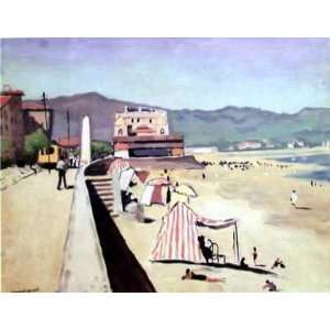  Hendaye Beach 1926    Print