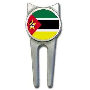  Mozambique flag golf divot tool 