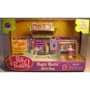  Polly Pocket Magic Movin Sports Shop 2000 Toys & Games