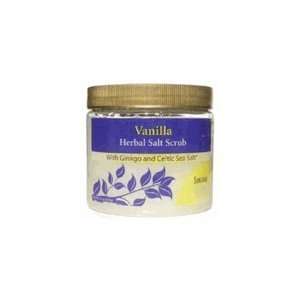  Herbal Salt Scrub Vanilla 23 oz Beauty