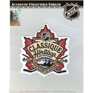  2011 NHL Heritage Classic Game Logo Patch (French Version 