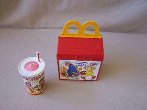 McDonalds Fisher Price Happy Meal Box Milkshake Apron +  