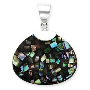   Sterling Silver Mother of Pearl Pendant West Coast Jewelry Jewelry