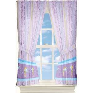  Tinkerbell Morning Glory 63 Inch Drape