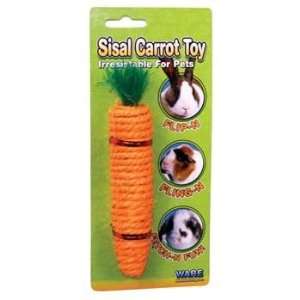  Ware Sisal Carrot Small Pet Chew Toy, Medium