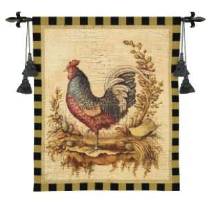  Morning Call II Rooster Tapestry Wall Hanging