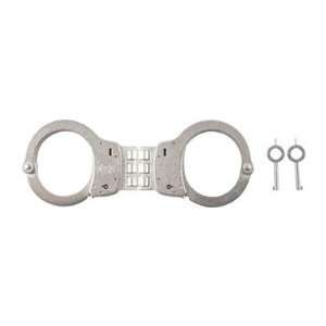   & Wesson Nickel Handcuffs Nickel Hinged Handcuffs