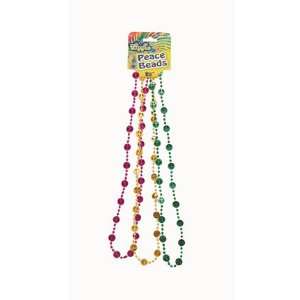  Hippie Costume Peace Beads [Apparel] 