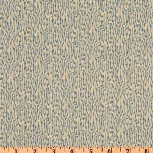  44 Wide Wellesley Wood Grain Blue Fabric By The Yard 