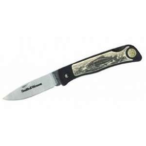  Smith & Wesson SW303 Scrimshaw Trout Knife Sports 