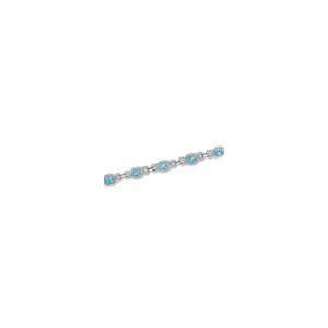   and Diamond Bracelet in Sterling Silver   7.25 inch montblanc Jewelry
