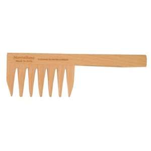  Wood Comb Rake * Montalbano #1004 r * Made In Italy * 7.25 