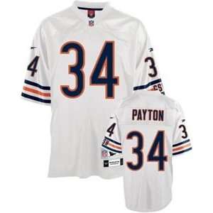 Walter Payton Bears White Reebok Premier Jersey   Size 50   Large 