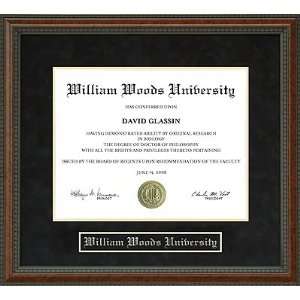  William Woods University (WWU) Diploma Frame Sports 