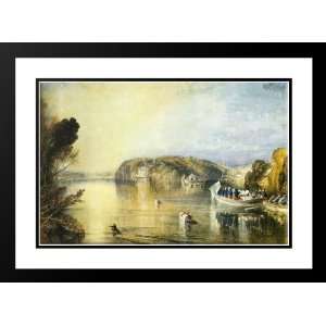  Turner, Joseph Mallord William 24x18 Framed and Double 