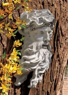 Mythological Poseidon Greek God Wall Sculpture  