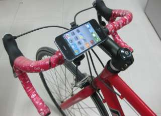 iPhone 4S iPhone 4 Bike Bicycle Handlebar Mount Holder Stand Black 