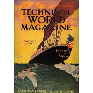  1914 Cover John B. Woodward Ship Technical World 
