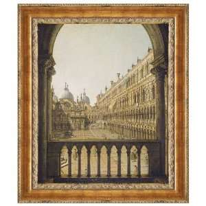   Palace, Venice, 1756, Canvas Replica Painting Medium