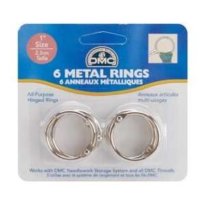   Organizing System 1 Metal Rings 6/Pkg U1548; 6 Items/Order Home