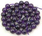 8mm Round Amethyst Beads string 16  