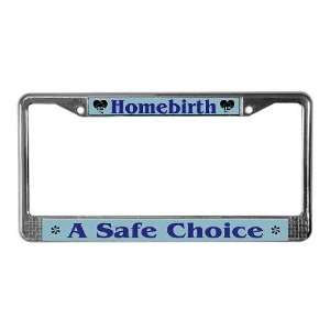  Homebirth Pregnancy License Plate Frame by  