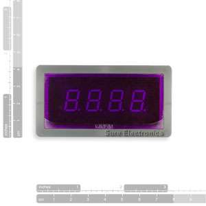 Blue LED Digital AMP Panel Meter + Shunt AC 50A  