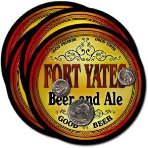  Fort Yates, ND Beer & Ale Coasters   4pk 