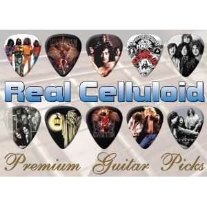  Led Zeppelin Premium Guitar Picks Silver X 10 Medium 