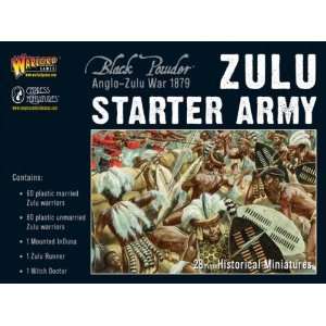  28mm Black Powder Zulu Starter Army Toys & Games