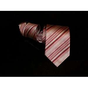  Jacquard Silk Tie Mitla Fret in Pink 